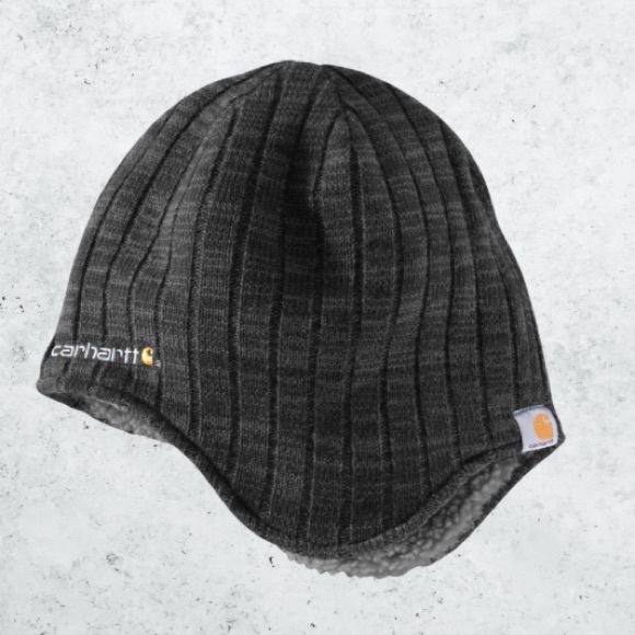 Carhartt Aztec Knit Earflap Hat - Picture 3 of 13